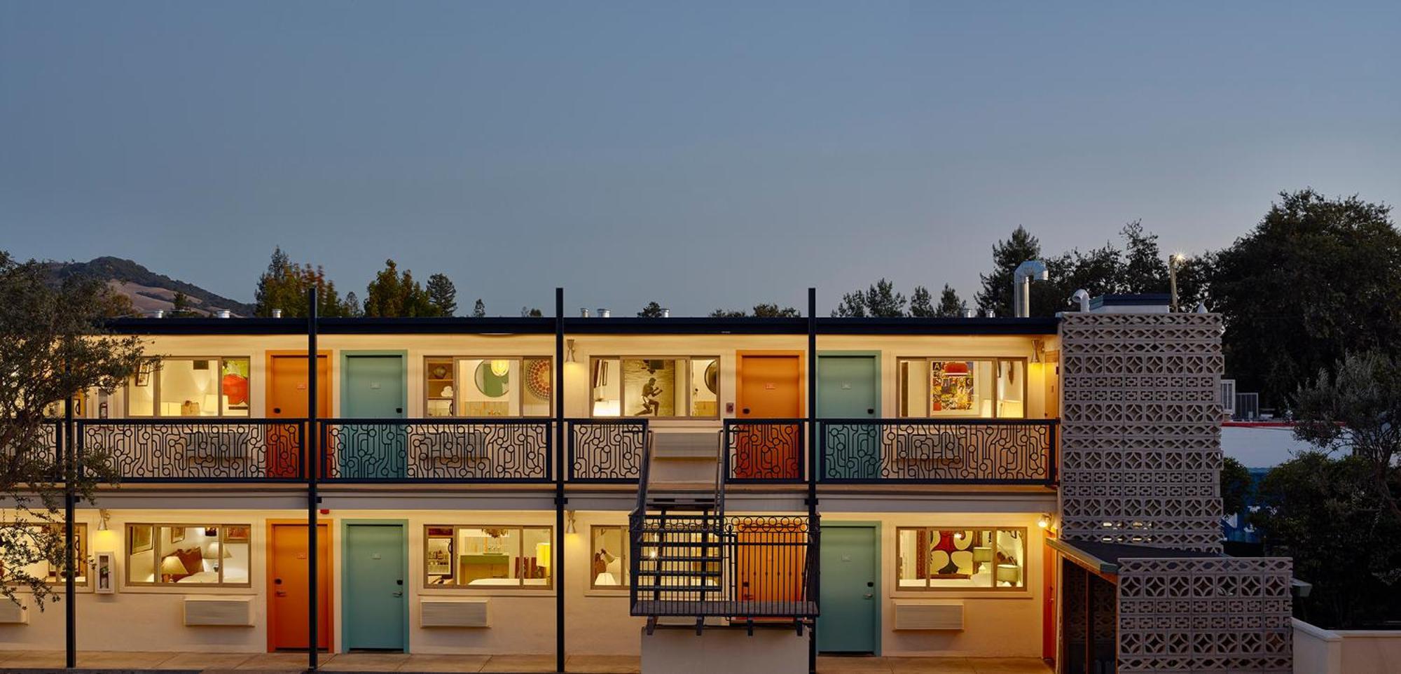 The Astro Motel Santa Rosa Exterior photo